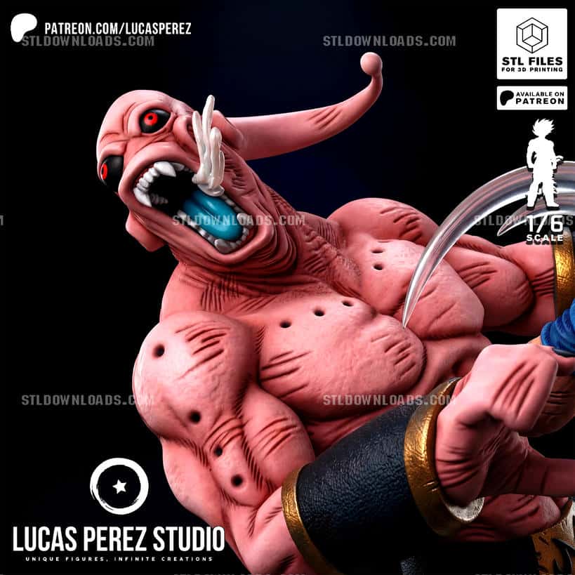 图片[5]-Lucas Perez 龙珠 悟饭对战魔人布欧-P站图纸收藏馆