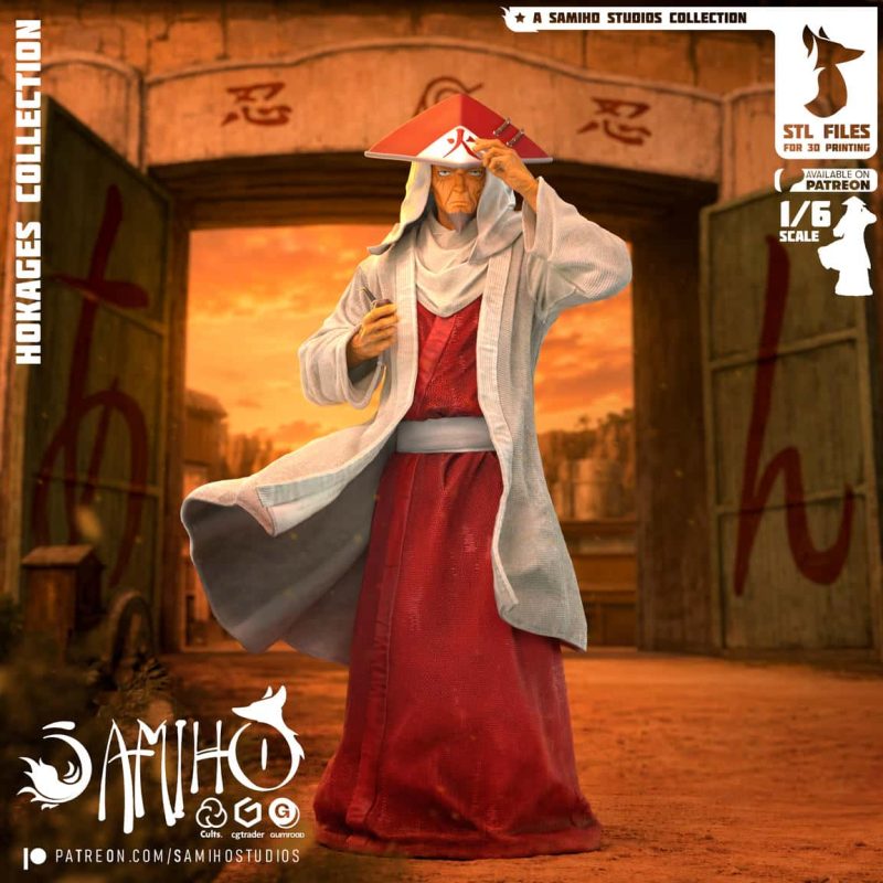 Samiho Studios 火影忍者 猿飞日斩-P站图纸收藏馆