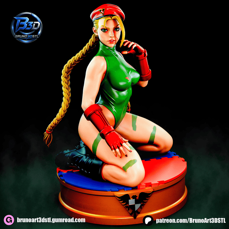 BrunoArt3D 街头霸王 嘉米·怀特-P站图纸收藏馆