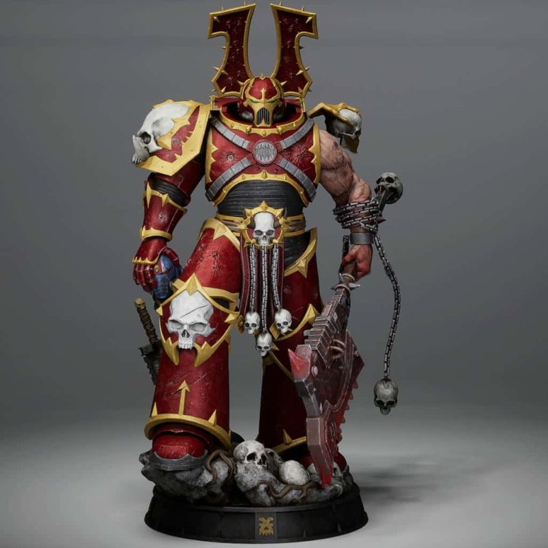 Abe3D 战锤40K 混沌星际战士-P站图纸收藏馆