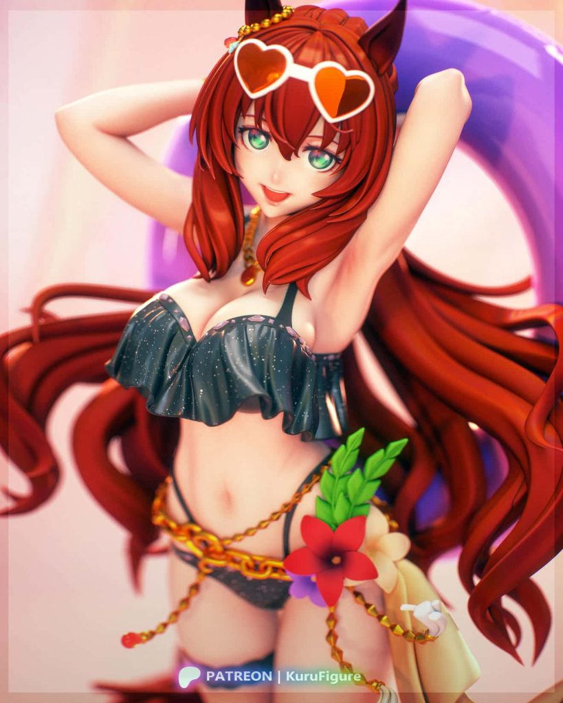 图片[2]-Kuru Figure 赛马娘 丸善斯基-P站图纸收藏馆
