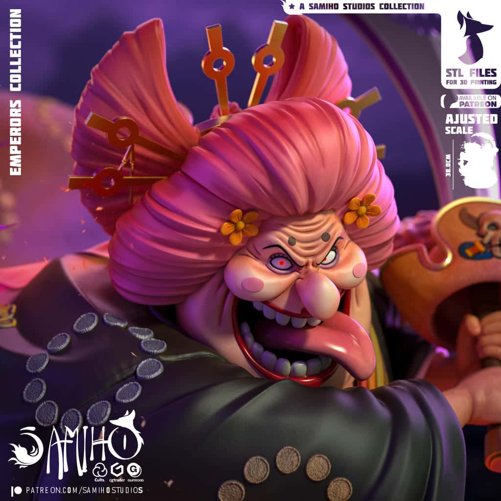 图片[3]-Samiho Studios 海贼王 夏洛特·玲玲-P站图纸收藏馆
