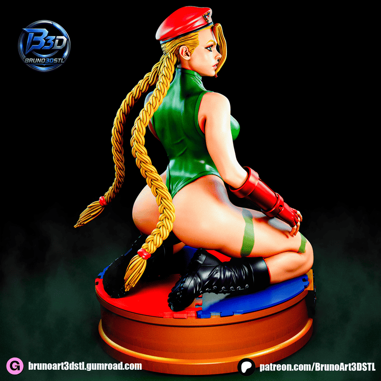 图片[4]-BrunoArt3D 街头霸王 嘉米·怀特-P站图纸收藏馆