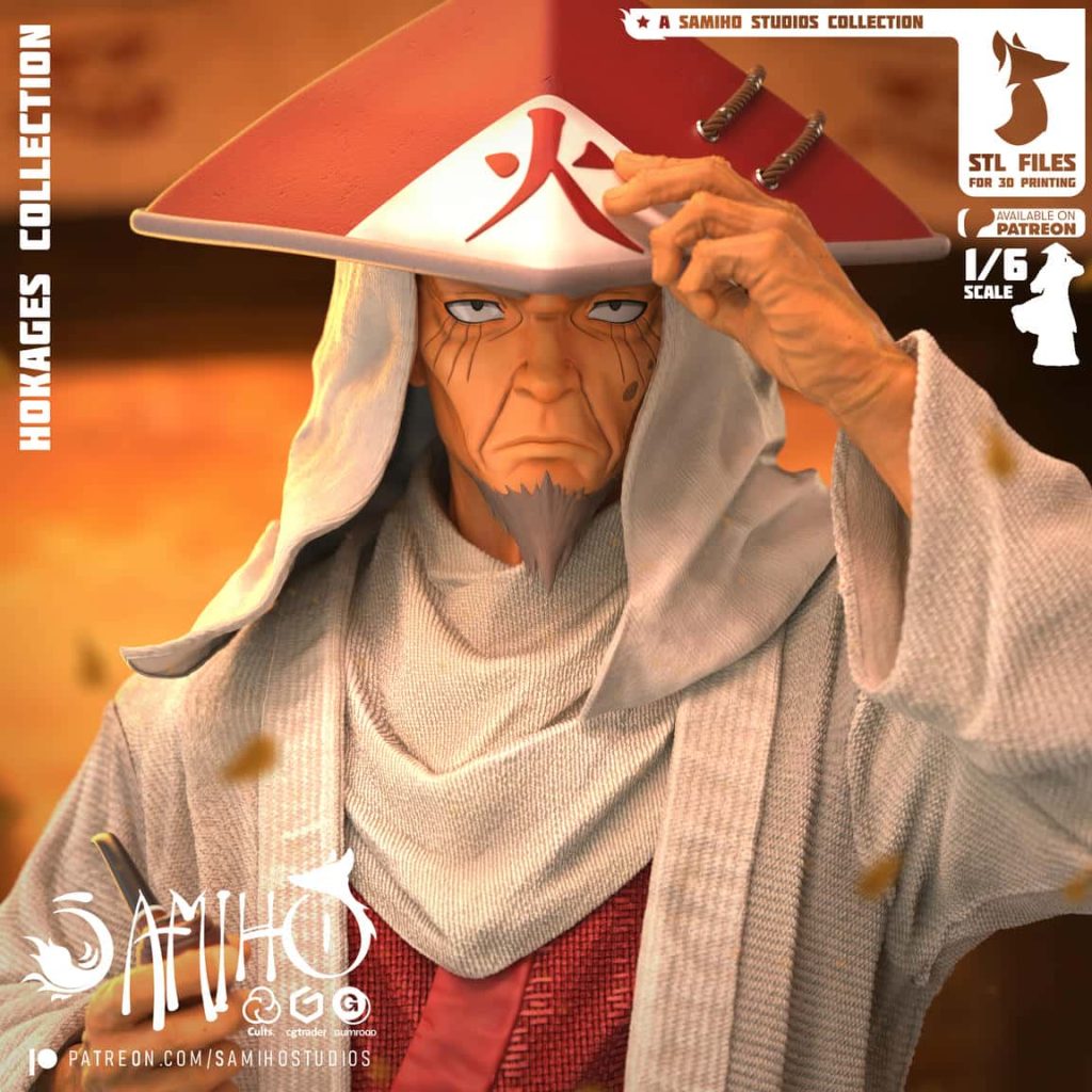 图片[2]-Samiho Studios 火影忍者 猿飞日斩-P站图纸收藏馆