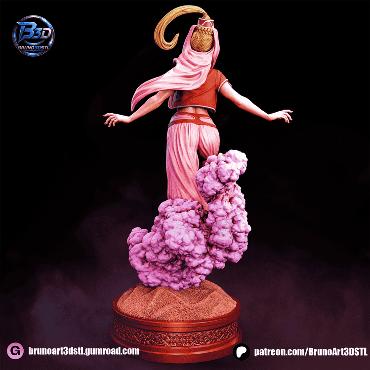 图片[4]-BrunoArt3D 太空仙女恋 灯神珍妮-P站图纸收藏馆