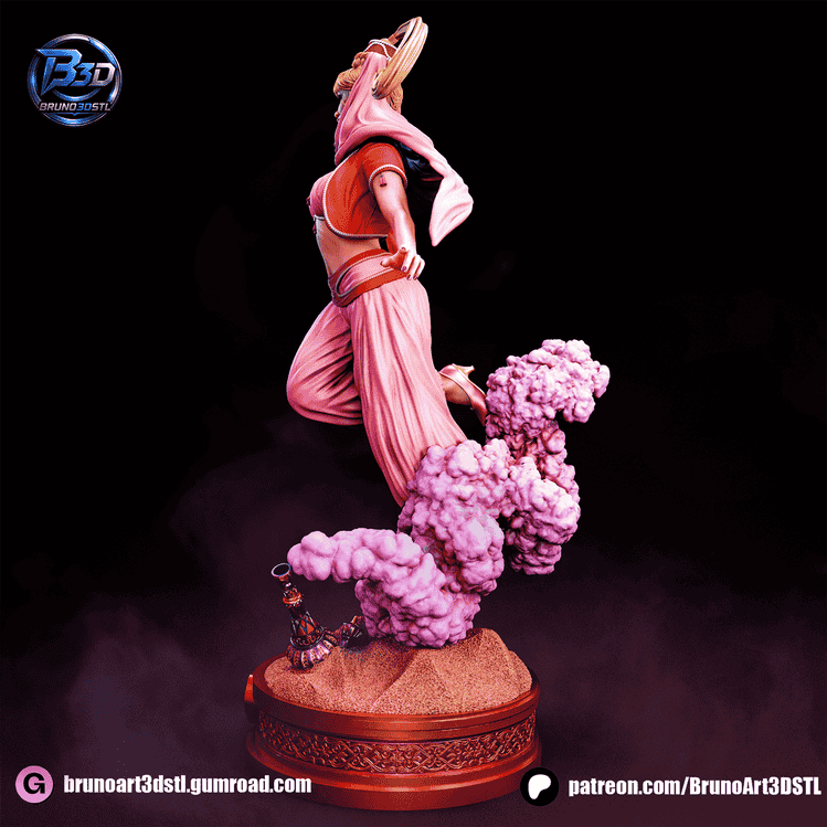 图片[3]-BrunoArt3D 太空仙女恋 灯神珍妮-P站图纸收藏馆