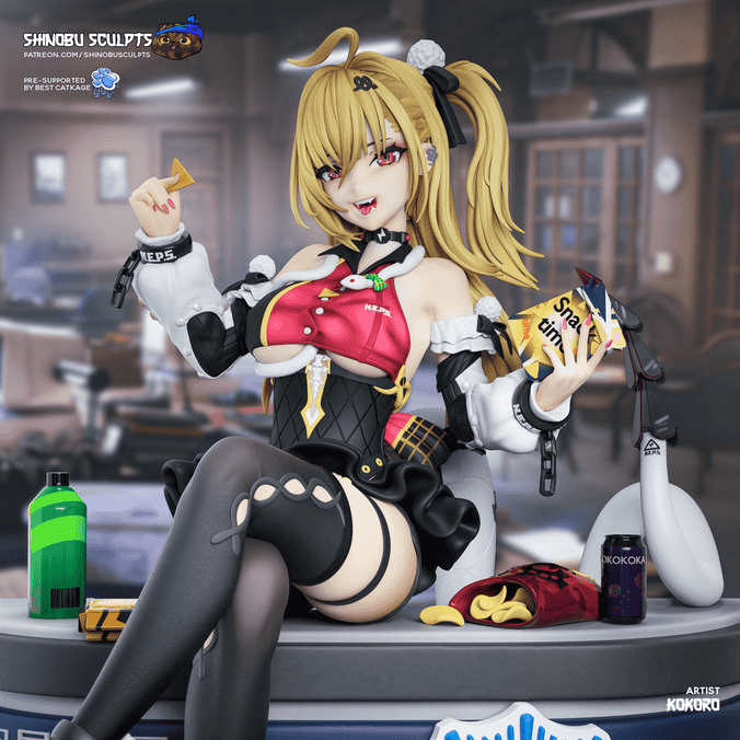 图片[2]-Shinobu Sculpts 绝区零 希希芙-P站图纸收藏馆