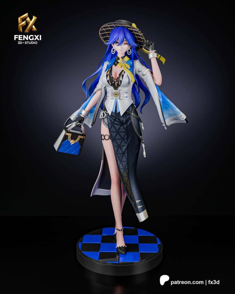 fx3d 鸣潮 洛瑟菈-P站图纸收藏馆