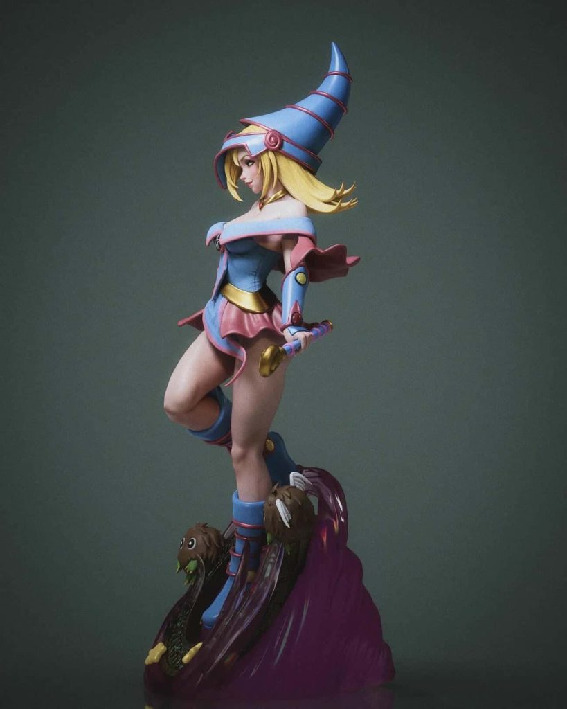 图片[3]-Abe3D 游戏王 黑魔导女孩-P站图纸收藏馆