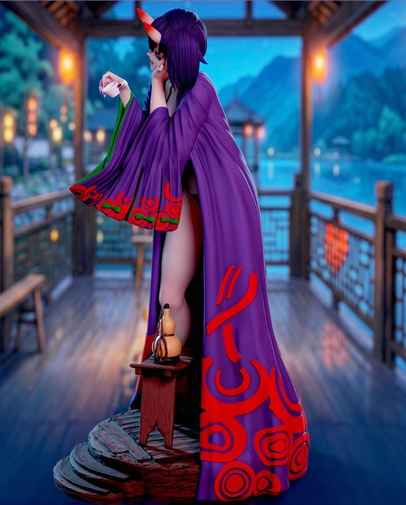 图片[3]-Momoji 命运：冠位指定 酒吞童子-P站图纸收藏馆