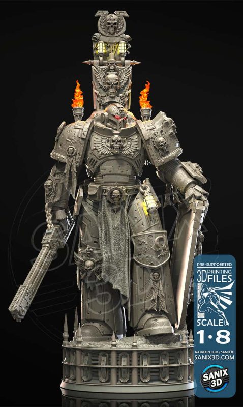 Sanix3d 战锤40K 泰图斯-P站图纸收藏馆