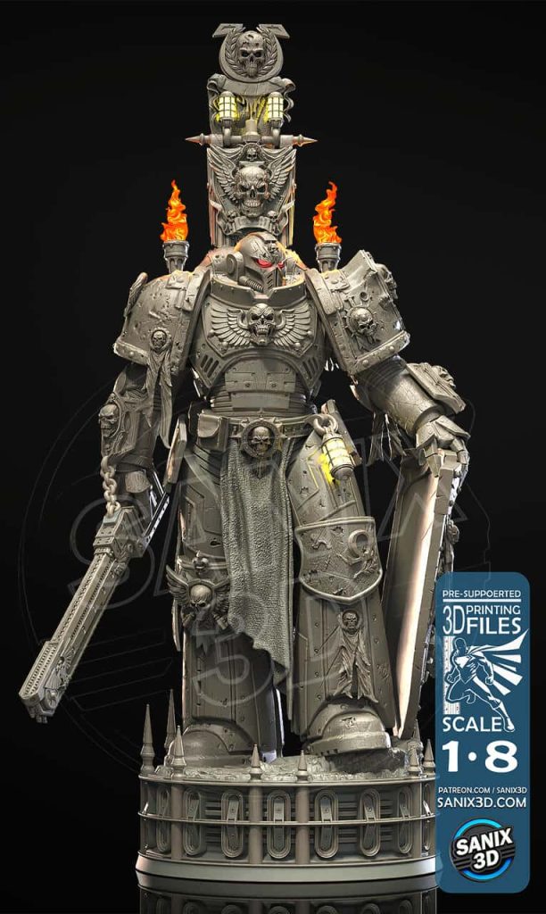 Sanix3d 战锤40K 泰图斯-P站图纸收藏馆