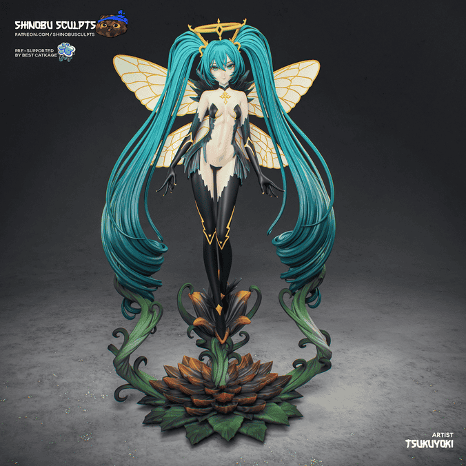 图片[2]-Shinobu Sculpts 初音未来-P站图纸收藏馆