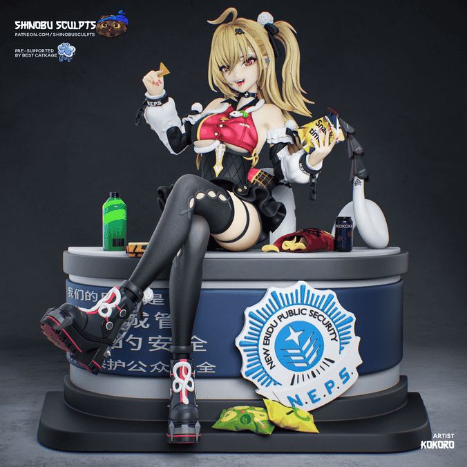 Shinobu Sculpts 绝区零 希希芙-P站图纸收藏馆