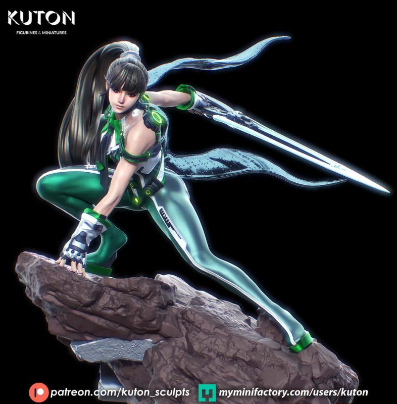 kuton 星刃 伊芙-P站图纸收藏馆
