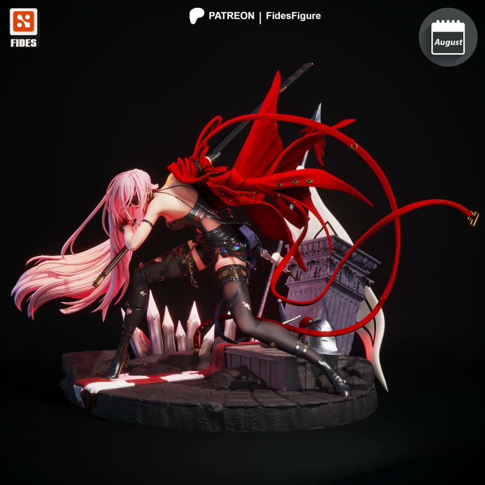 图片[2]-Fides Figure 胜利女神：妮姬 红莲：暗影-P站图纸收藏馆
