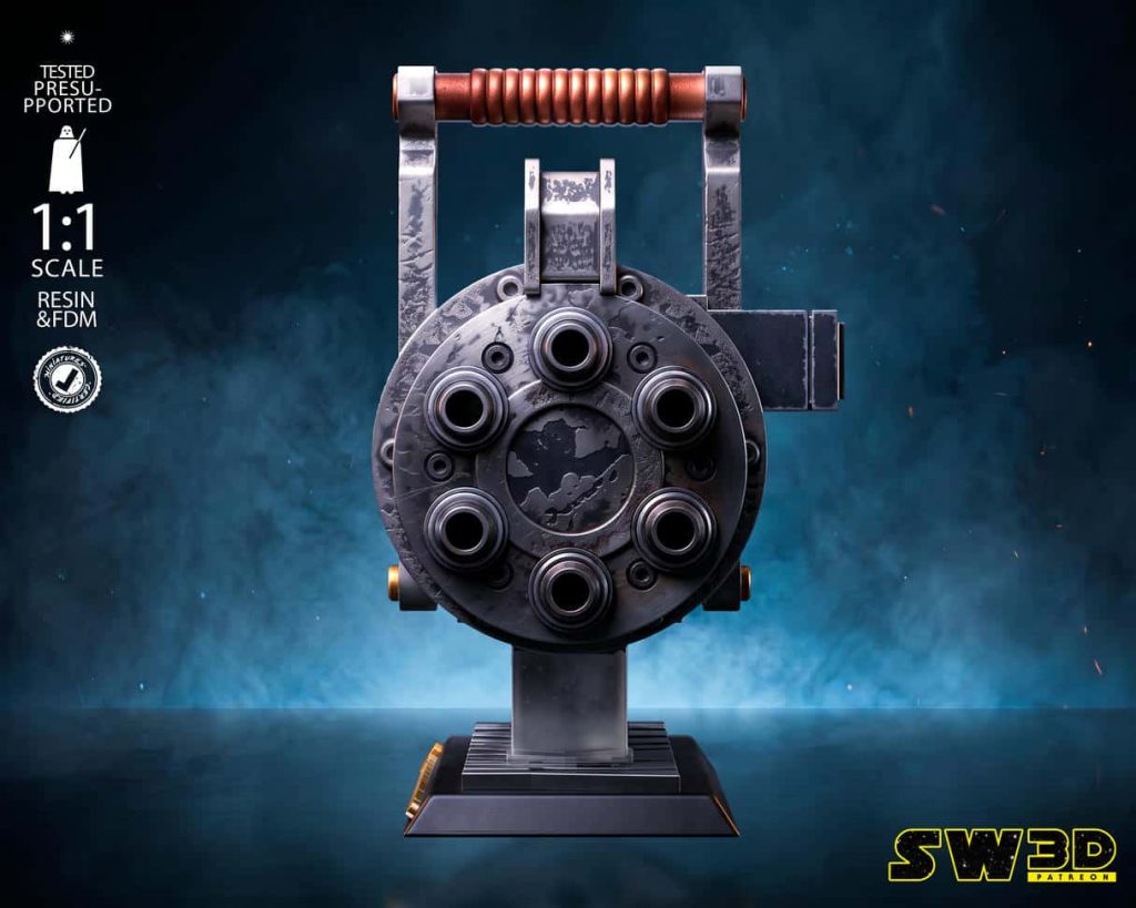 图片[2]-SW3D 星球大战 Z-6转轮爆能炮-P站图纸收藏馆