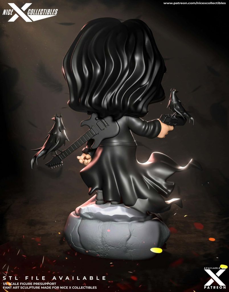 图片[3]-Nice X Collectibles 乌鸦 埃里克·德雷文-P站图纸收藏馆