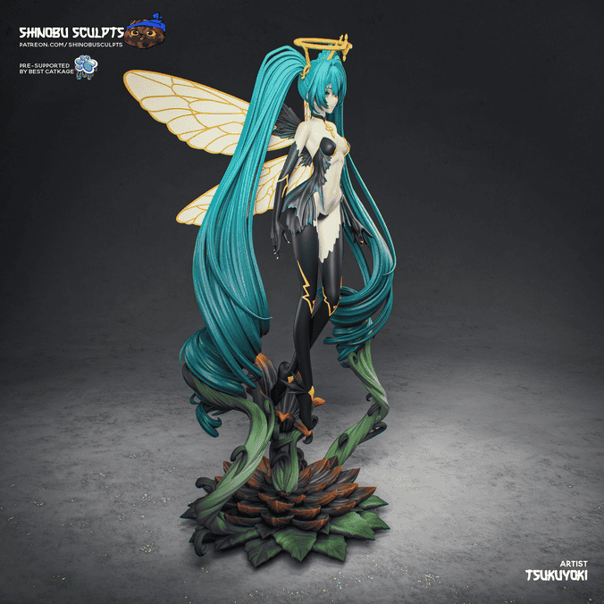 图片[3]-Shinobu Sculpts 初音未来-P站图纸收藏馆