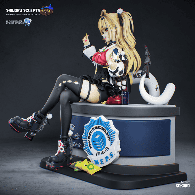 图片[3]-Shinobu Sculpts 绝区零 希希芙-P站图纸收藏馆