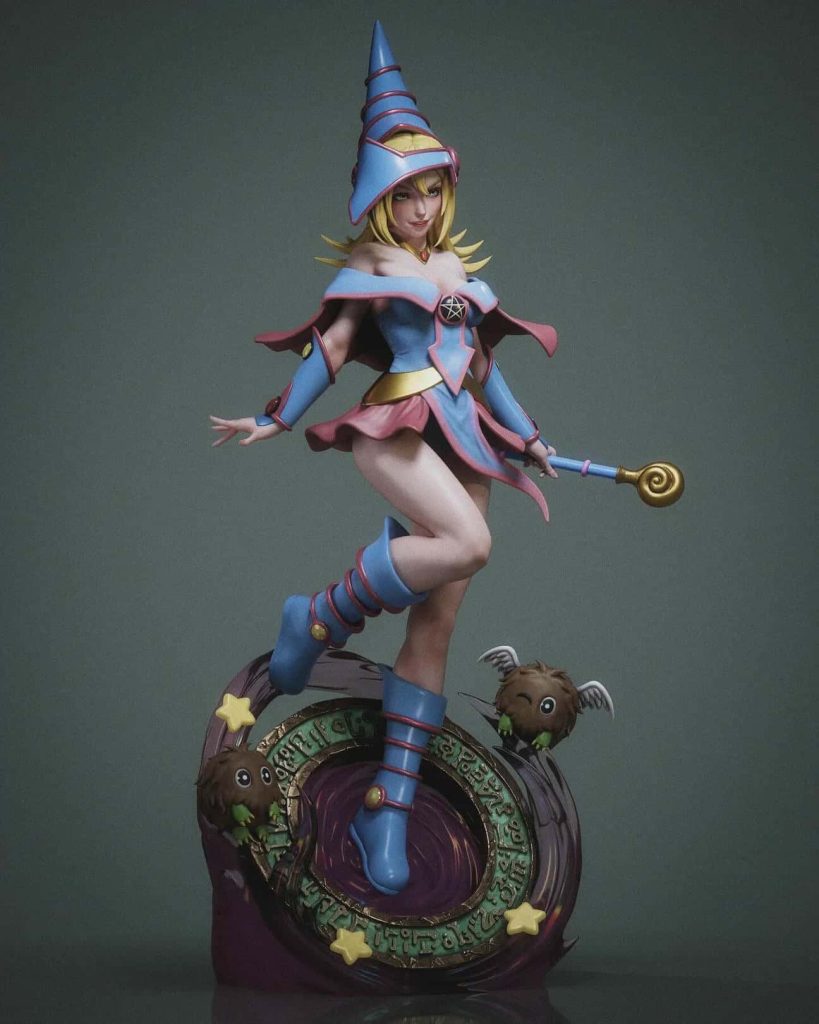 Abe3D 游戏王 黑魔导女孩-P站图纸收藏馆