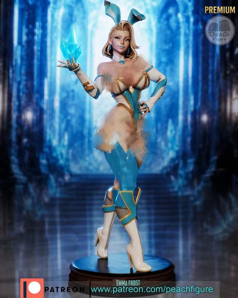 Peach Figure X战警 白皇后-P站图纸收藏馆