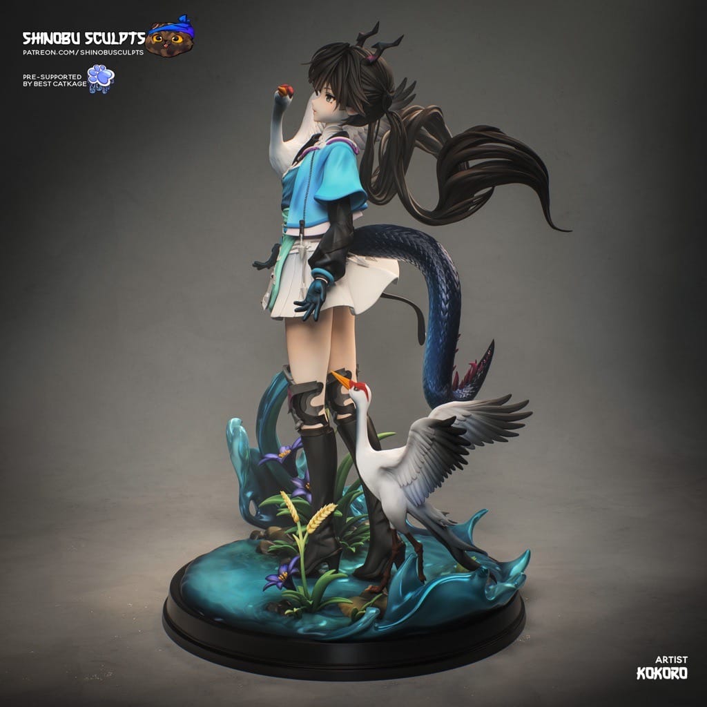图片[3]-Shinobu Sculpts 明日方舟 陈晖洁-P站图纸收藏馆
