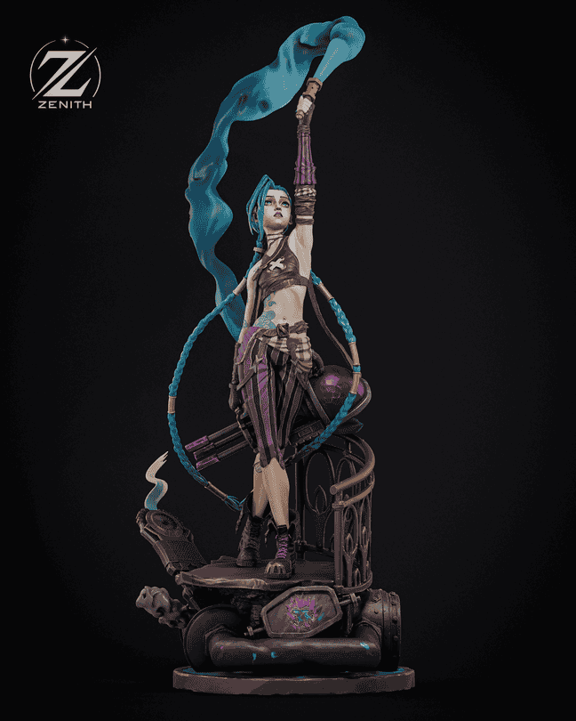 图片[2]-ZEZ 英雄联盟 金克丝Jinx Arcane-P站图纸收藏馆