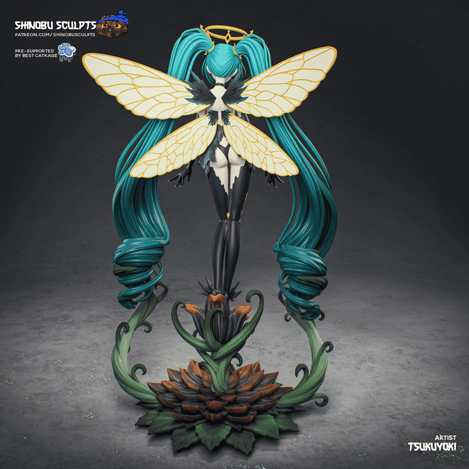 Shinobu Sculpts 初音未来-P站图纸收藏馆