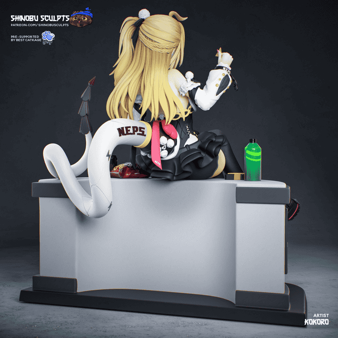 图片[4]-Shinobu Sculpts 绝区零 希希芙-P站图纸收藏馆