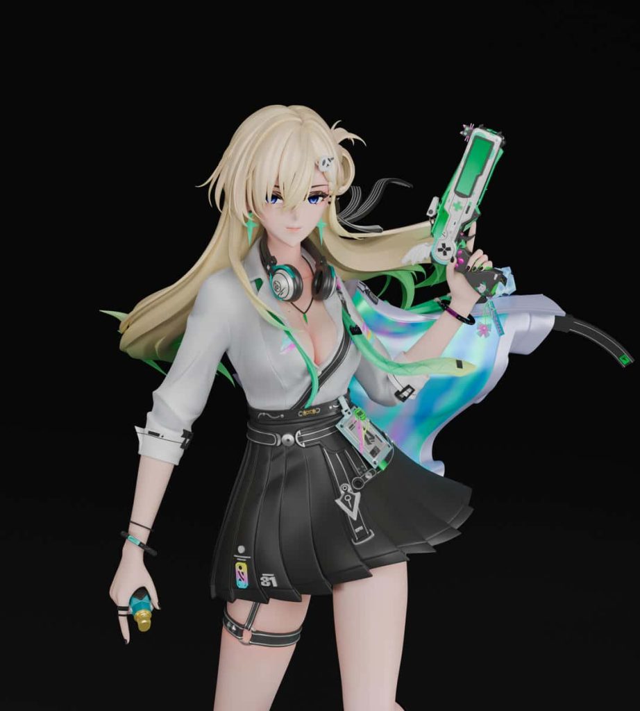 图片[3]-fx3d 鸣潮 琳奈-P站图纸收藏馆