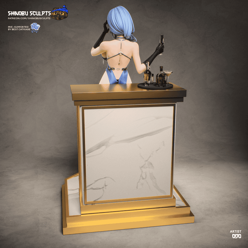 图片[2]-Shinobu Sculpts 少女前线 海伦-P站图纸收藏馆