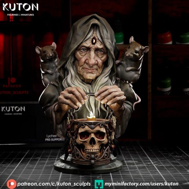 Kuton 巫婆玛丽亚-P站图纸收藏馆