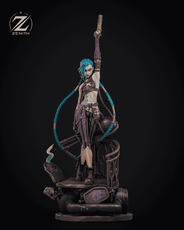 ZEZ 英雄联盟 金克丝Jinx Arcane-P站图纸收藏馆
