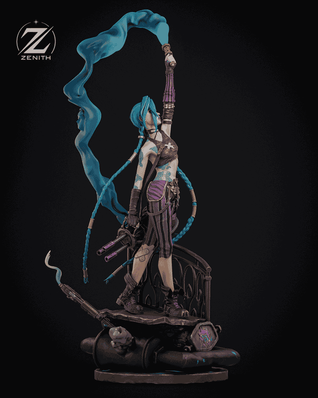 图片[5]-ZEZ 英雄联盟 金克丝Jinx Arcane-P站图纸收藏馆