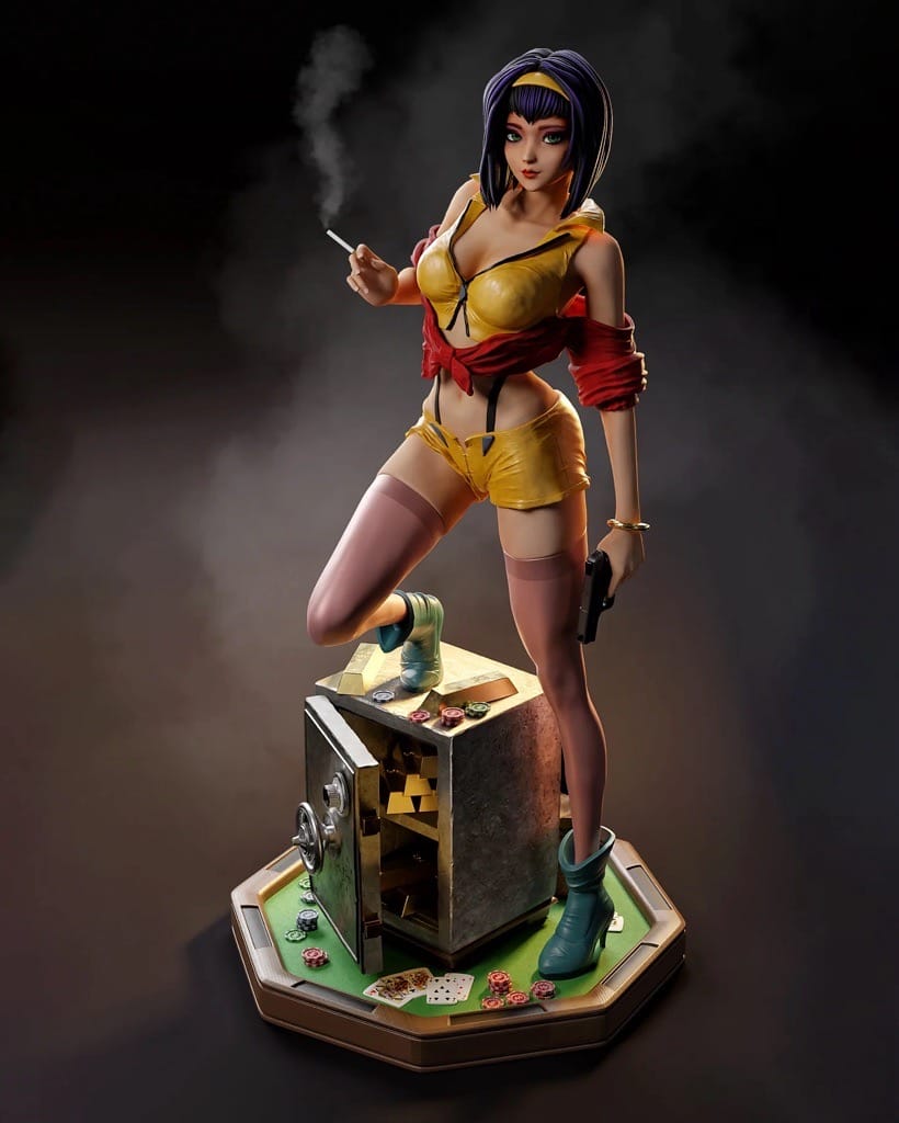 MCM3D 星际牛仔 菲·瓦伦坦-P站图纸收藏馆