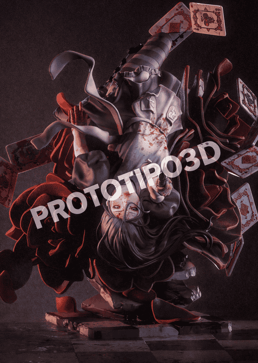 NYMPHA 3D 爱丽丝梦游魔境 爱丽丝-P站图纸收藏馆