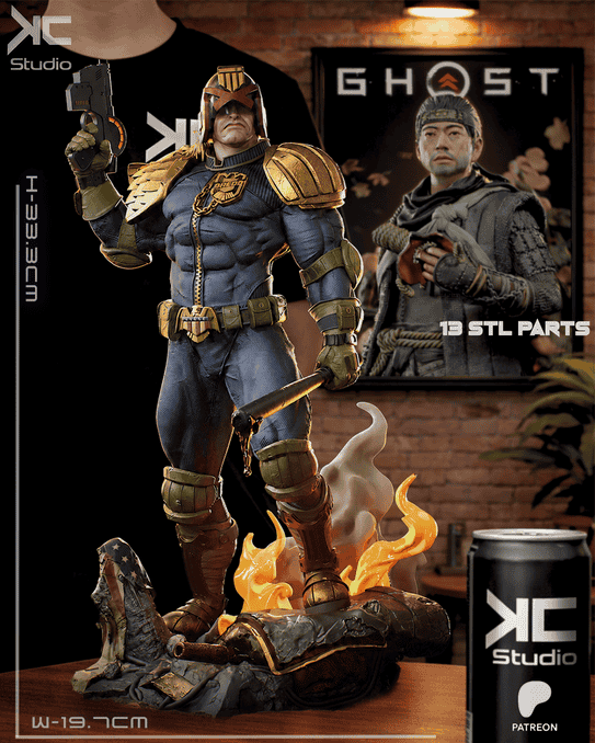 图片[4]-KcStudio 2000 AD 特警判官-P站图纸收藏馆