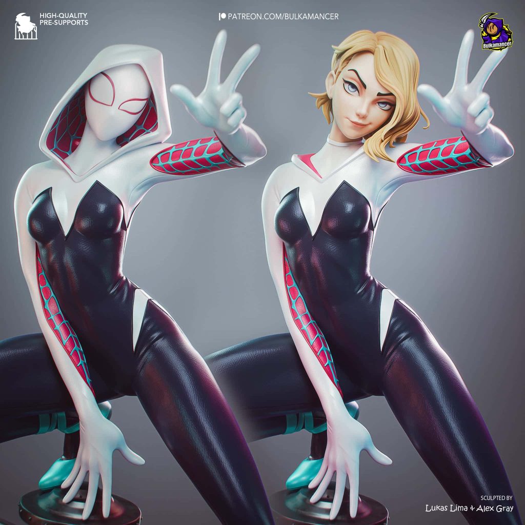 图片[2]-Bulkamancer 漫威 格温·斯黛西-P站图纸收藏馆