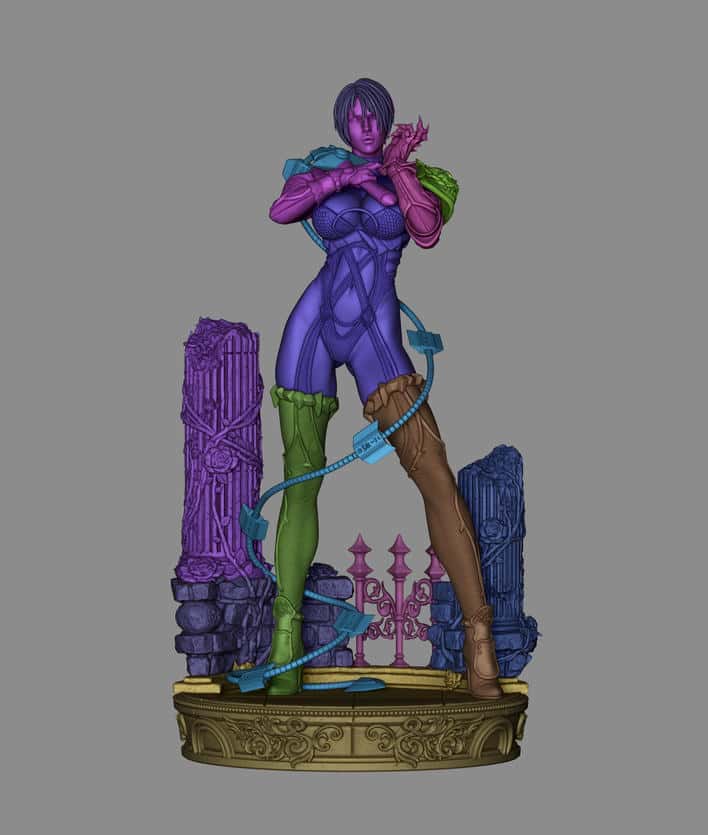 图片[5]-Ca3d 灵魂能力 艾薇·瓦伦蒂娜-P站图纸收藏馆