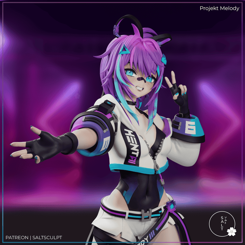 图片[2]-SaltSculpt Factory 虚拟主播 Projekt Melody-P站图纸收藏馆