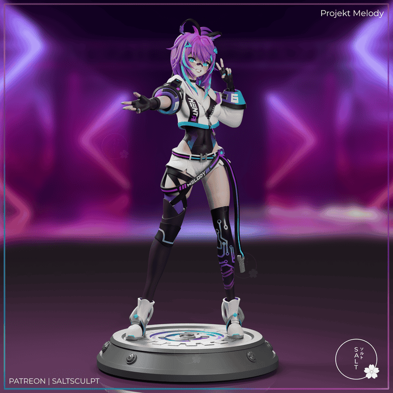 图片[3]-SaltSculpt Factory 虚拟主播 Projekt Melody-P站图纸收藏馆