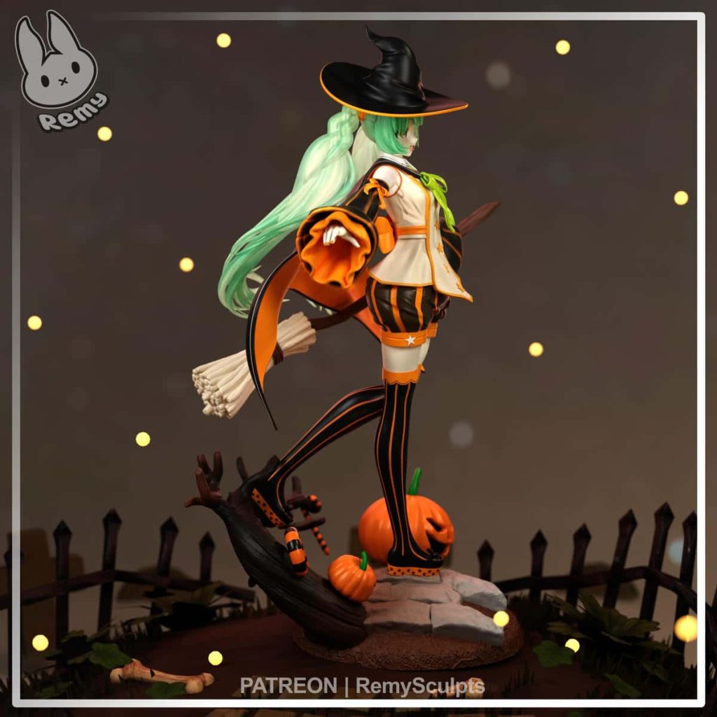 图片[3]-Remy Sculpts 南瓜太太的滑稽之梦 初音未来-P站图纸收藏馆