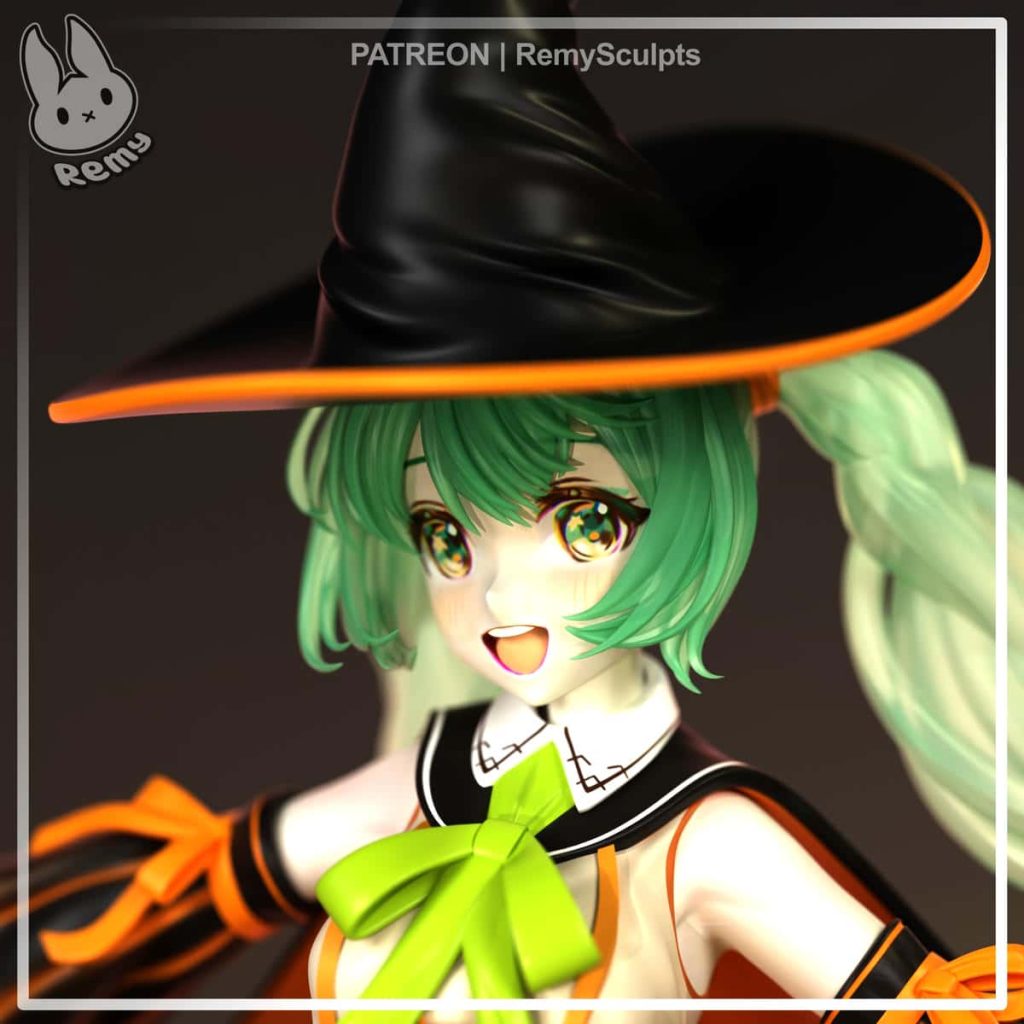 图片[2]-Remy Sculpts 南瓜太太的滑稽之梦 初音未来-P站图纸收藏馆