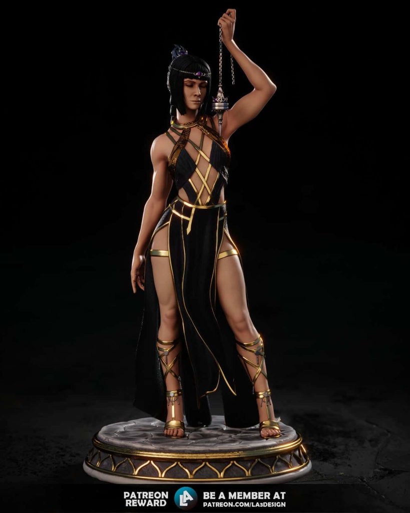 L.A Figures 博德之门 影心-P站图纸收藏馆