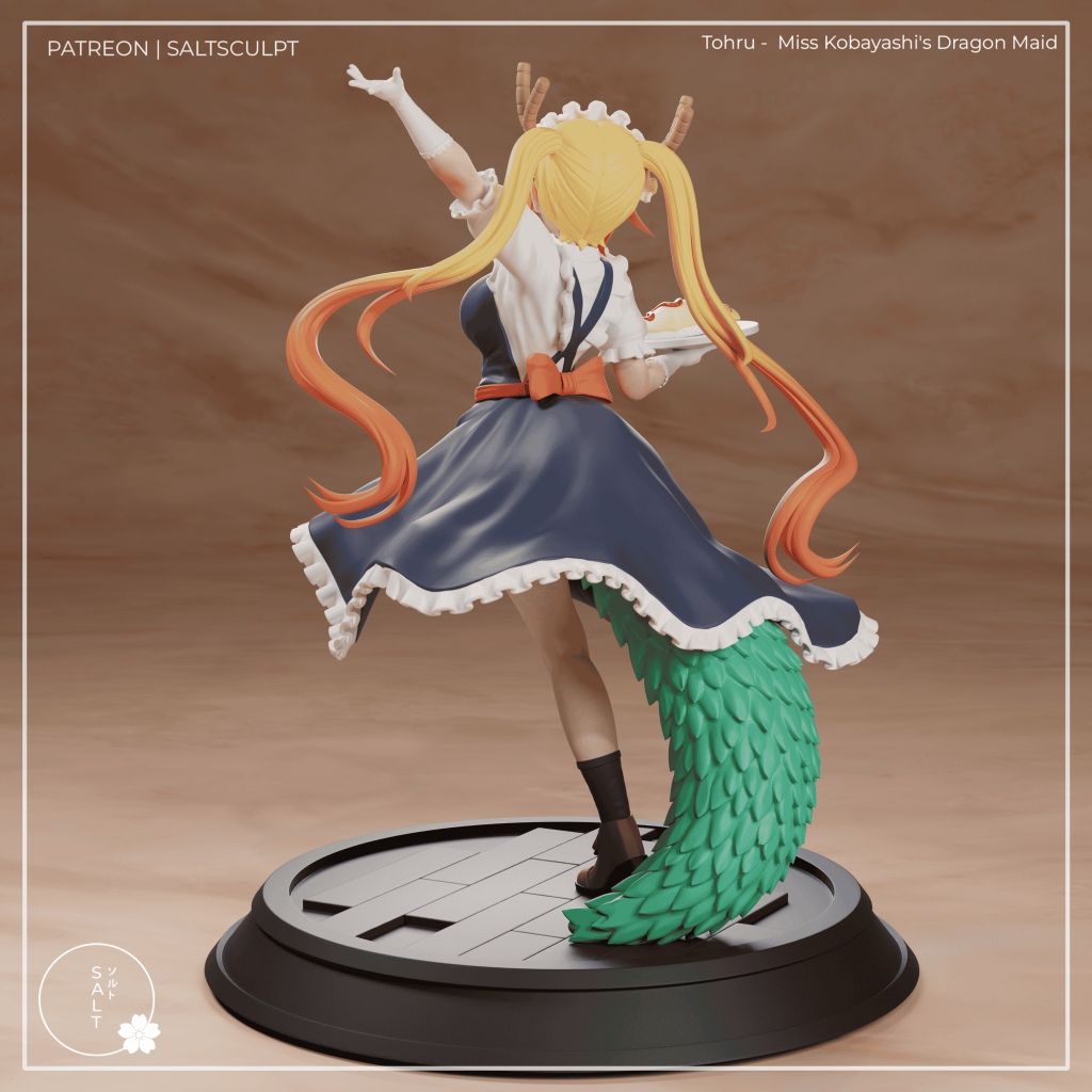 图片[4]-SaltSculpt 小林家的龙女仆 托尔-P站图纸收藏馆