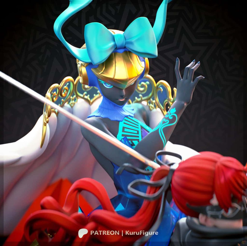 图片[3]-Kuru Figure 女神异闻录 阿森纳和小丑-P站图纸收藏馆