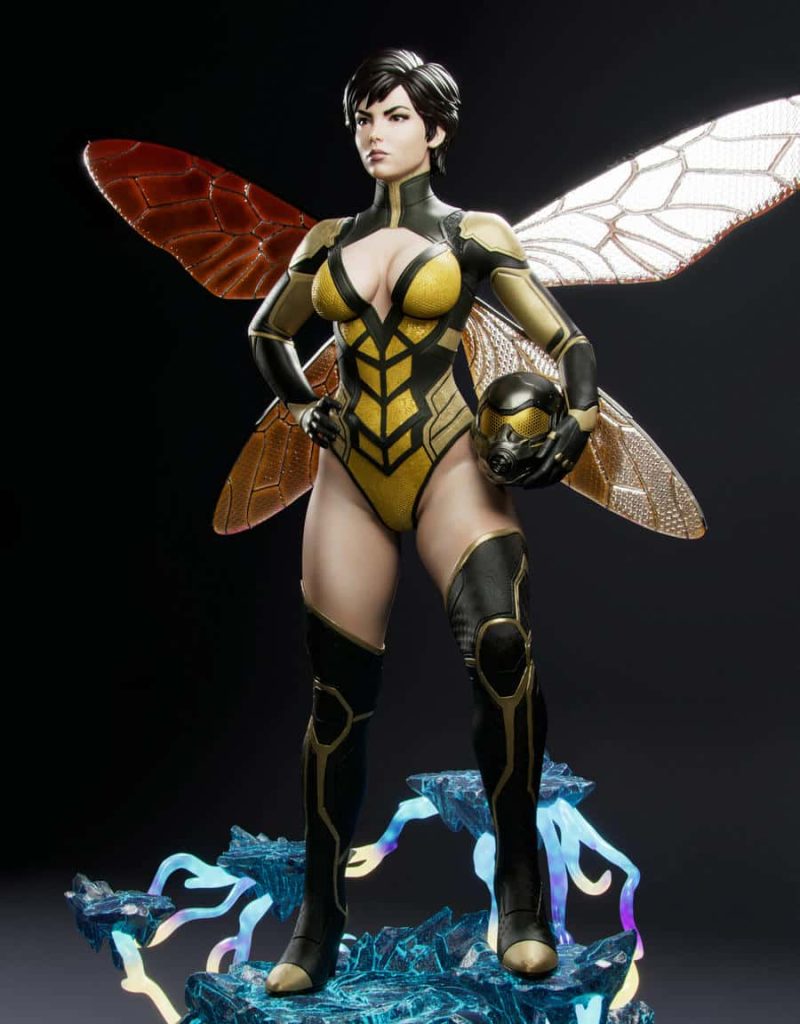 图片[3]-Abe3D 漫威 黄蜂女-P站图纸收藏馆