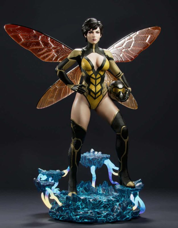 Abe3D 漫威 黄蜂女-P站图纸收藏馆