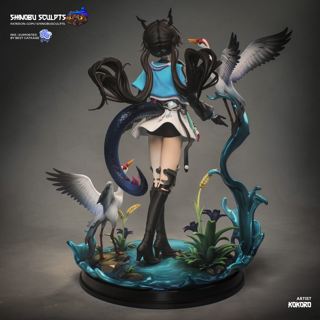 图片[4]-Shinobu Sculpts 明日方舟 陈晖洁-P站图纸收藏馆